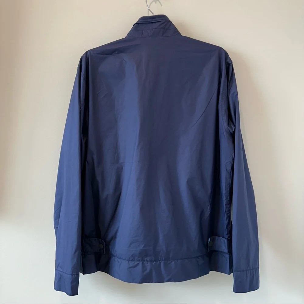 Peter Millar Hartford Jacket Mens Large Blue Full Zip Windbreaker Coat Layering - Picture 16 of 16